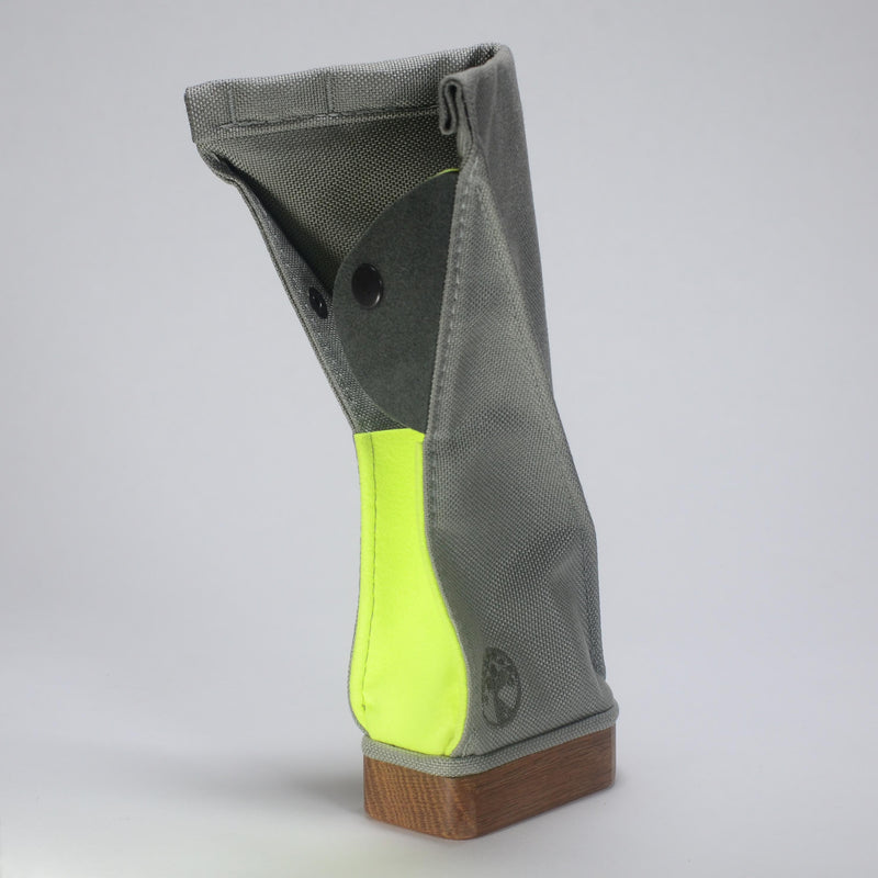 PENSTAND/CASE woodsole  【gray/yellow】